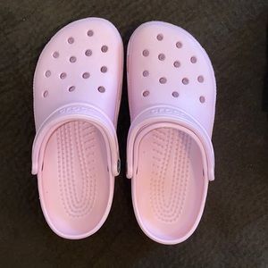 Pink Crocs
